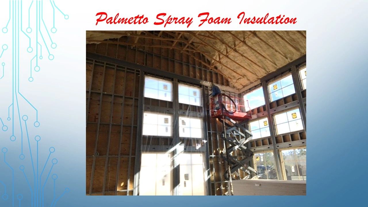 Spray foam application